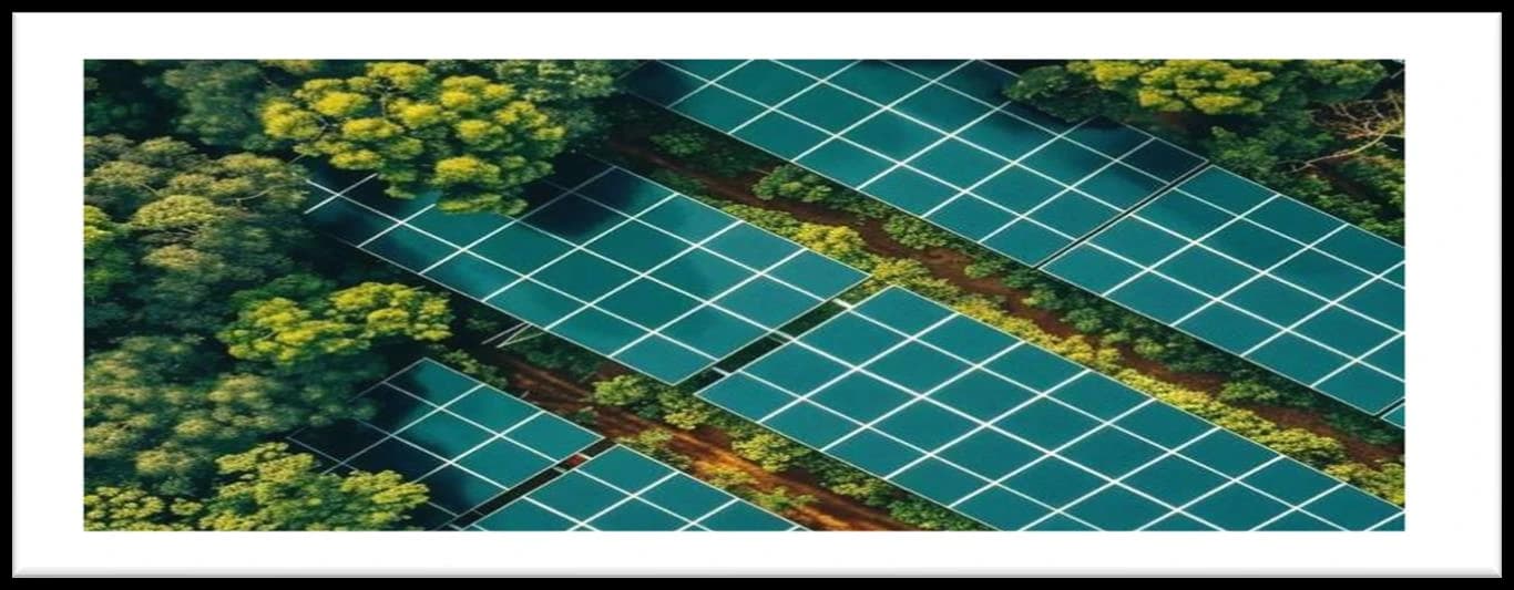 High-yield ground and landscape solar panel installation